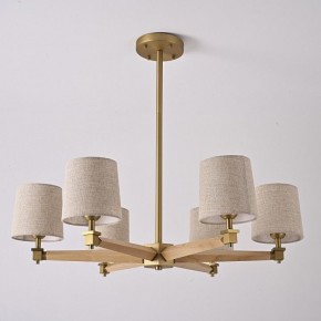 Люстра на штанге Imperiumloft Jorgenson Beige/Light wood STAVRA01 в Ижевске - izhevsk.ok-mebel.com | фото 3