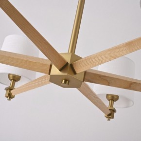 Люстра на штанге Imperiumloft Jorgenson White/Light wood STAVRA01 в Ижевске - izhevsk.ok-mebel.com | фото 13