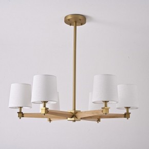 Люстра на штанге Imperiumloft Jorgenson White/Light wood STAVRA01 в Ижевске - izhevsk.ok-mebel.com | фото 5