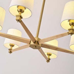 Люстра на штанге Imperiumloft Jorgenson White/Light wood STAVRA01 в Ижевске - izhevsk.ok-mebel.com | фото 7