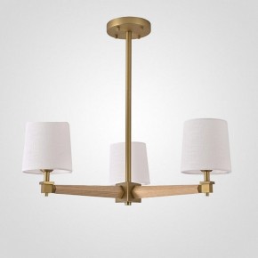 Люстра на штанге Imperiumloft Jorgenson White/Light wood STAVRA01 в Ижевске - izhevsk.ok-mebel.com | фото