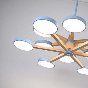 Люстра на штанге Imperiumloft TURNA Blue TURNA-DBL01 в Ижевске - izhevsk.ok-mebel.com | фото 6