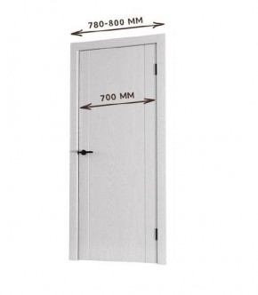 Межкомнатная дверь Bolivar Каньон браун (комплект) 700 в Ижевске - izhevsk.ok-mebel.com | фото