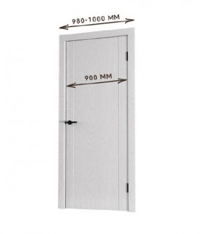 Межкомнатная дверь Bolivar Каньон браун (комплект) 900 в Ижевске - izhevsk.ok-mebel.com | фото