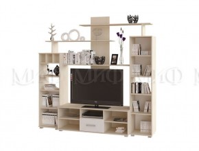 МИНИ-2 Гостиная (МДФ) Белый глянец/Дуб Крафт в Ижевске - izhevsk.ok-mebel.com | фото 2