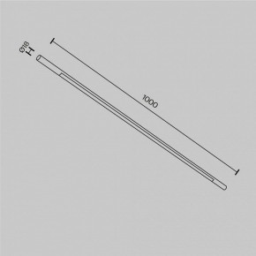 Модульный светильник Maytoni Basis C100CL-L1000-24W3-6K-BS в Ижевске - izhevsk.ok-mebel.com | фото 6