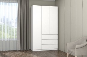 МС "Хилтон" Шкаф №2 1200 (Белый текстурный) в Ижевске - izhevsk.ok-mebel.com | фото