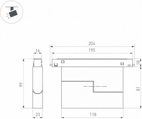 Накладной светильник Arlight MAG-ORIENT 049994 в Ижевске - izhevsk.ok-mebel.com | фото 2