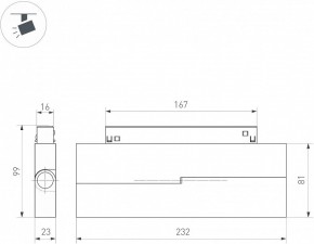 Накладной светильник Arlight MAG-ORIENT 049995 в Ижевске - izhevsk.ok-mebel.com | фото 3