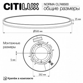 Накладной светильник Citilux Norma CL748500 в Ижевске - izhevsk.ok-mebel.com | фото 11