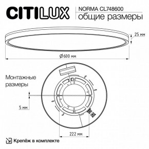Накладной светильник Citilux Norma CL748600 в Ижевске - izhevsk.ok-mebel.com | фото 10