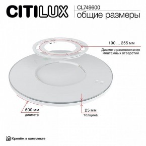Накладной светильник Citilux NORMA CL749600 в Ижевске - izhevsk.ok-mebel.com | фото 12