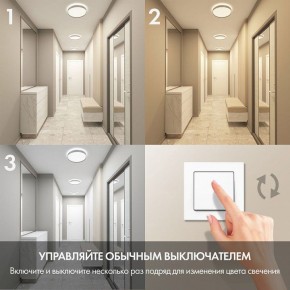 Накладной светильник Denkirs PLATO DK6511-WH/1 в Ижевске - izhevsk.ok-mebel.com | фото 6