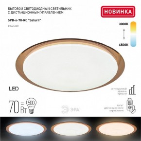 Накладной светильник Эра Классик SPB-6-70-RC Saturn (B) в Ижевске - izhevsk.ok-mebel.com | фото 2
