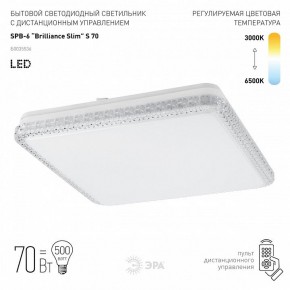 Накладной светильник Эра Классик SPB-6 Brilliance Slim S 70 в Ижевске - izhevsk.ok-mebel.com | фото 2