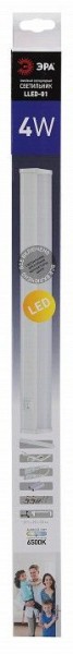 Накладной светильник Эра  LLED-01-04W-6500-W в Ижевске - izhevsk.ok-mebel.com | фото 4