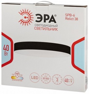 Накладной светильник Эра Relict Relict 38 SPB-6-40 4К BK в Ижевске - izhevsk.ok-mebel.com | фото 6