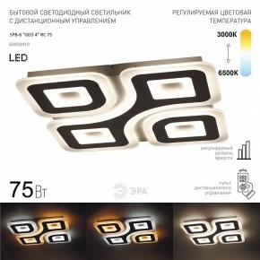 Накладной светильник Эра  SPB-6 GEO 4 RC 75 в Ижевске - izhevsk.ok-mebel.com | фото 2