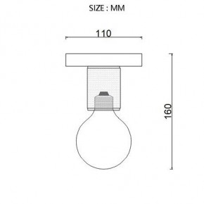 Накладной светильник Imperiumloft RH Utilitaire Socket 48,071 в Ижевске - izhevsk.ok-mebel.com | фото 7