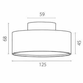 Накладной светильник Lightstar Acuto 215947 в Ижевске - izhevsk.ok-mebel.com | фото 3