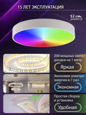 Накладной светильник Natali Kovaltseva MODERN LED LAMPS 81105/2C в Ижевске - izhevsk.ok-mebel.com | фото 6