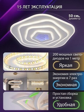 Накладной светильник Natali Kovaltseva PALACE LED LAMPS 81111/4C в Ижевске - izhevsk.ok-mebel.com | фото 4