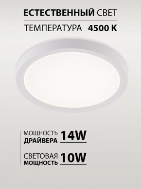 Накладной светильник Natali Kovaltseva PLAIN LED LAMPS 81113/1C в Ижевске - izhevsk.ok-mebel.com | фото 4