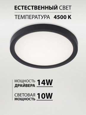 Накладной светильник Natali Kovaltseva PLAIN LED LAMPS 81114/1C в Ижевске - izhevsk.ok-mebel.com | фото 3