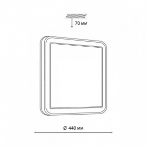 Накладной светильник Sonex Akuna 7621/DL в Ижевске - izhevsk.ok-mebel.com | фото 8