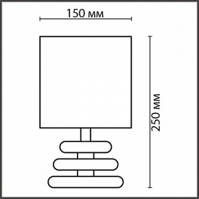 Настольная лампа декоративная Lumion Latza 8126/1Т в Ижевске - izhevsk.ok-mebel.com | фото 3