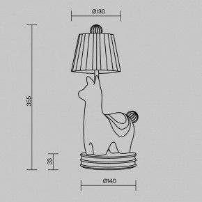 Настольная лампа декоративная Maytoni Senor Alpaca MOD377TL-L5W3K в Ижевске - izhevsk.ok-mebel.com | фото 10