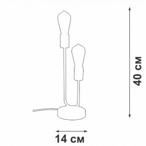 Настольная лампа декоративная Vitaluce V3005 V3005-1/2L в Ижевске - izhevsk.ok-mebel.com | фото 5