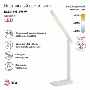 Настольная лампа офисная Эра NLED-495 Б0051472 в Ижевске - izhevsk.ok-mebel.com | фото 1