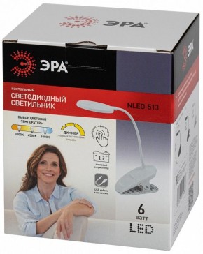Настольная лампа офисная Эра  NLED-513-6W-W в Ижевске - izhevsk.ok-mebel.com | фото 7