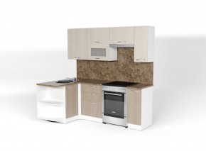 ОЛЬГА Кухонный гарнитур Прайм 2 (1300*2100 мм) в Ижевске - izhevsk.ok-mebel.com | фото 3