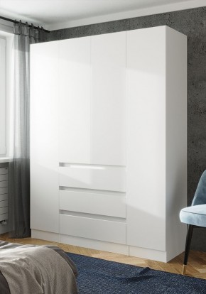 ПАРУС Шкаф 4-х ств. 1600 (белый) в Ижевске - izhevsk.ok-mebel.com | фото