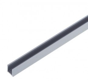 Планка торцевая "П" 4 мм для стеновой панели (алюминий) в Ижевске - izhevsk.ok-mebel.com | фото