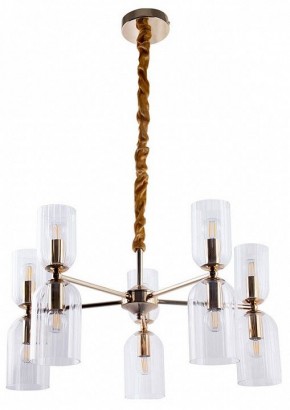 Подвесная люстра Arte Lamp Charm A1623LM-10GO в Ижевске - izhevsk.ok-mebel.com | фото