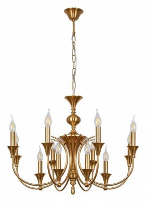 Подвесная люстра Arte Lamp Collinetta A4094LM-12PB в Ижевске - izhevsk.ok-mebel.com | фото 2