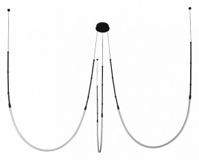 Подвесная люстра Arte Lamp Klimt A2850SP-38BK в Ижевске - izhevsk.ok-mebel.com | фото