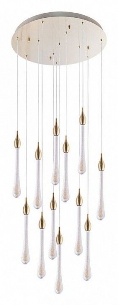 Подвесная люстра Arte Lamp Raindrop A1803LM-36PB в Ижевске - izhevsk.ok-mebel.com | фото