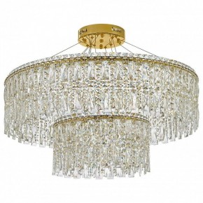Подвесная люстра Arti Lampadari Ovindoli Gold Ovindoli L 1.5.80+40.100 G в Ижевске - izhevsk.ok-mebel.com | фото 2