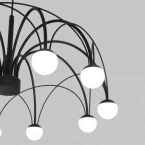 Подвесная люстра Eurosvet Ragno 90034/10 LED черный в Ижевске - izhevsk.ok-mebel.com | фото 6