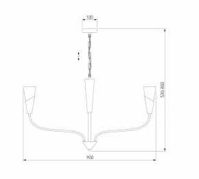 Подвесная люстра Eurosvet Rhyton 60167/8 никель в Ижевске - izhevsk.ok-mebel.com | фото 6