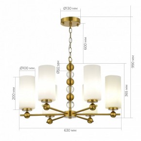 Подвесная люстра ST-Luce AURORA SL2003.303.06 в Ижевске - izhevsk.ok-mebel.com | фото 3