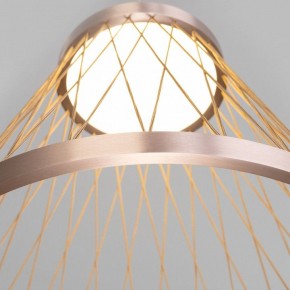 Подвесной светильник Eurosvet Cesta 40016/1 LED коричневый в Ижевске - izhevsk.ok-mebel.com | фото 7