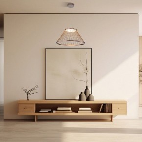 Подвесной светильник Eurosvet Cesta 40017/1 LED коричневый в Ижевске - izhevsk.ok-mebel.com | фото 4