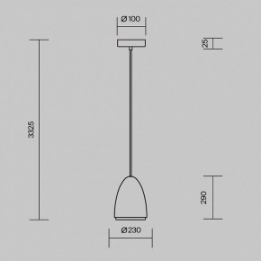 Подвесной светильник Maytoni Pilastro MOD430PL-01CM в Ижевске - izhevsk.ok-mebel.com | фото 5