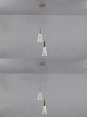 Подвесной светильник Natali Kovaltseva Triangle LED LAMPS 81117/2C в Ижевске - izhevsk.ok-mebel.com | фото 5