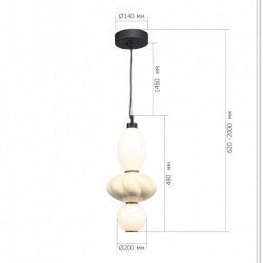 Подвесной светильник ST-Luce FLORENTINI SL6134.413.01 в Ижевске - izhevsk.ok-mebel.com | фото 4